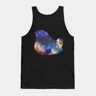 Lil galaxy bird Tank Top